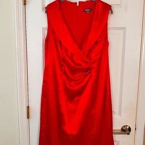Red Sleeveless Dress